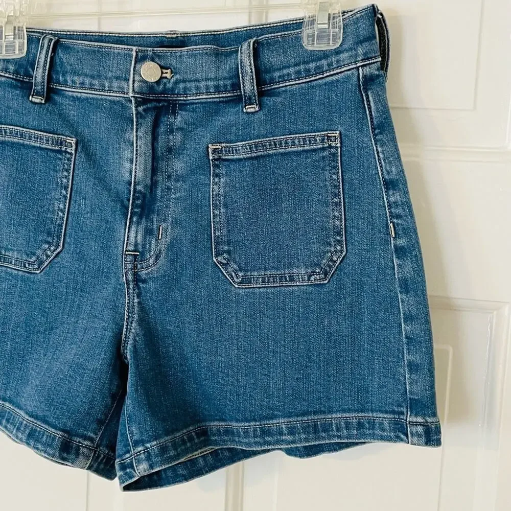 J Crew Patch Pocket Jean Shorts